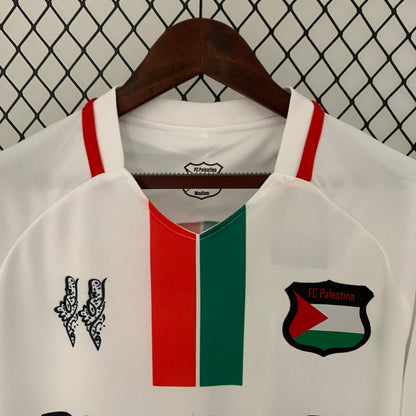 Maillot Palestine Blanc - Detail