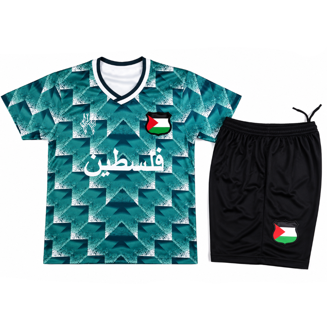 Maillot Enfant FC Palestine Bleu