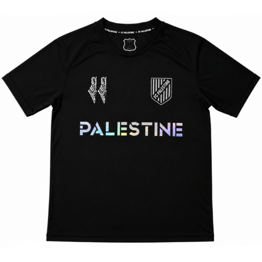 Maillot FC Palestine - Noir Brillant