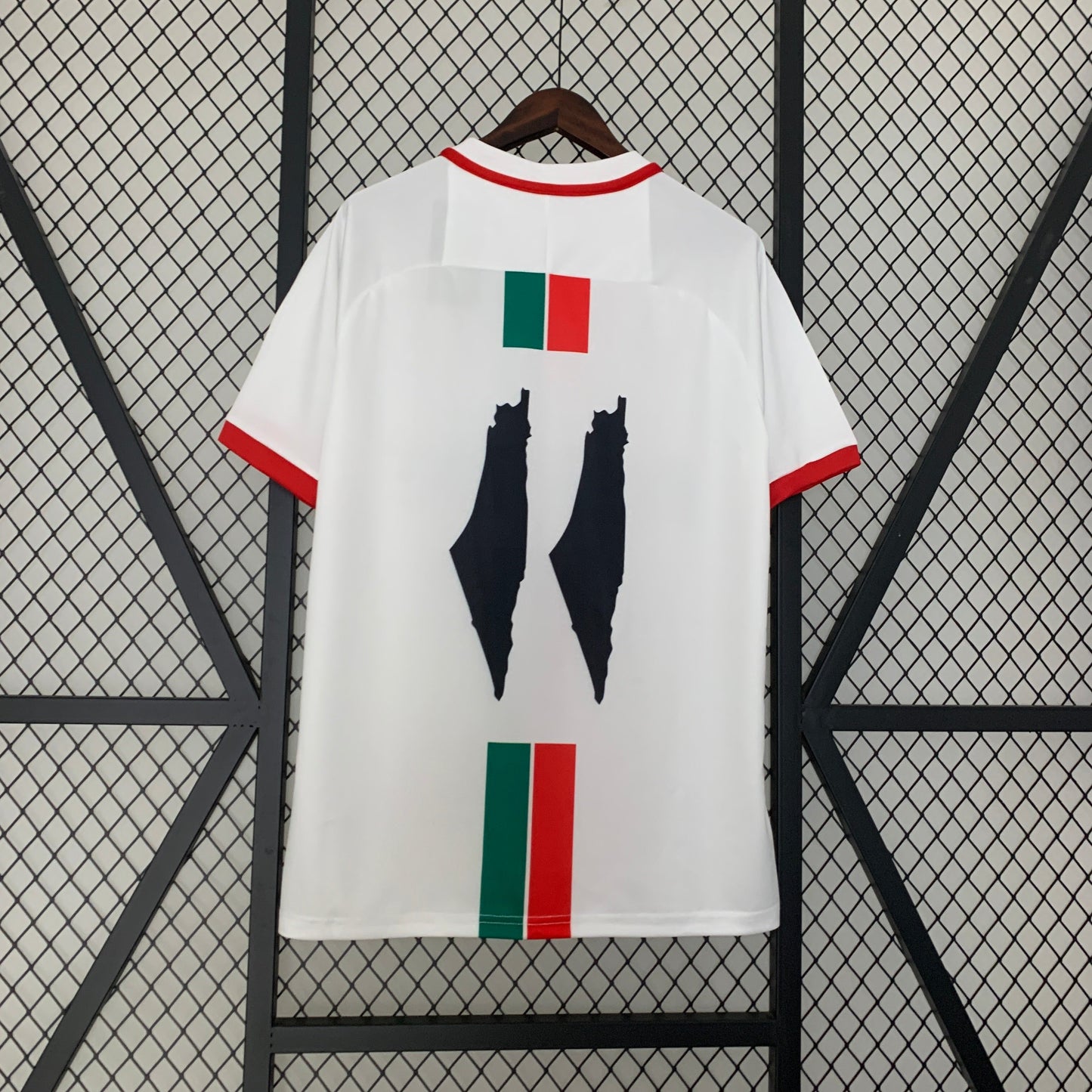 Maillot Palestine Blanc - Dos