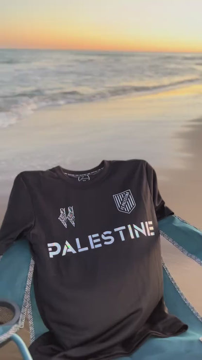 Maillot FC Palestine - Noir Brillant